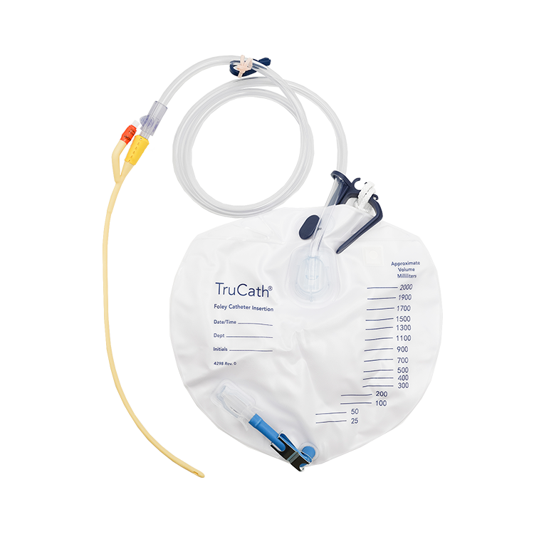 TruAdvance Silicone-Elastomer Coated Latex Foley Catheter Trays-Carousel-2