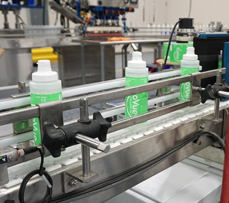 HR's bottle line running with EcoVue 250ml Bottle (item #286)